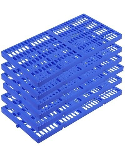 Pack blue plastic floor - blue,