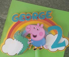 Personalised george cake - george,