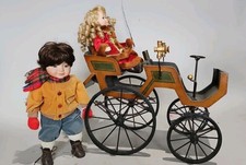 RARE VINTAGE METAL WOOD DOLL