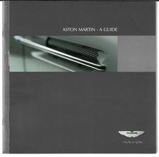 Aston Martin Range 2005-2006 UK Market Sales Brochure V8 Vantage DB9 Vanquish S