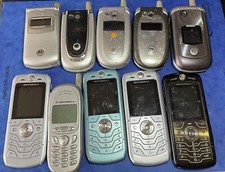Retro Motorola L6 SLVR, L7, T191e, V975, V547, V500, V600, T720i Phone Lot x 10