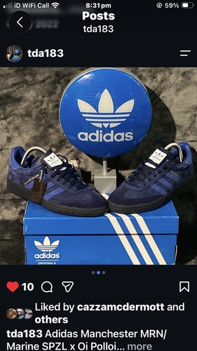 Adidas spzl manchester marine - spzl,