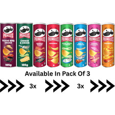 3 x Pringles Crisp 185g