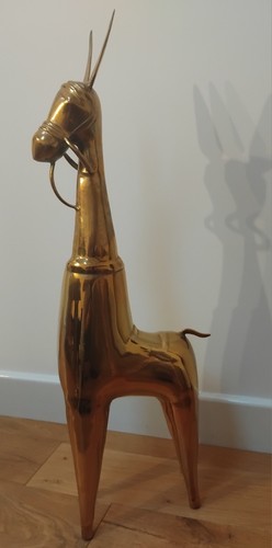 Vintage 83cm tall brass - vintage,