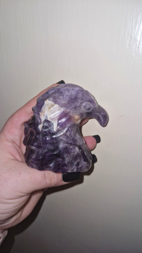 Polished amethyst crystal - polished,