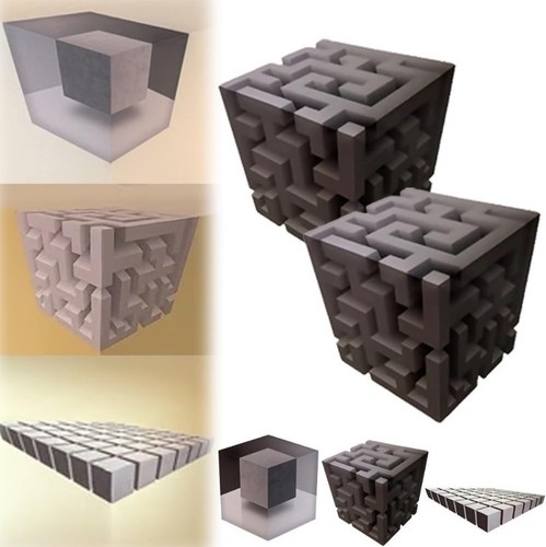 Impossible corner wall - 1/3x,