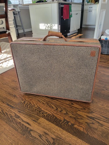 Hartmann vtg brown - vtg, tweed