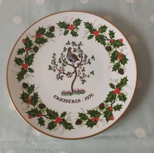 Vintage Royal Grafton Bone China Christmas Plate 1976 12 Days Of Christmas