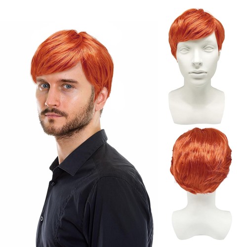 Uilyniu men ginger short - short, wig