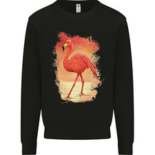 Flamingo Painting Mens Sweatshirt Jumper