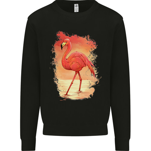 Flamingo painting mens - flamingo,