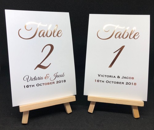 Wedding table numbers hot - table,