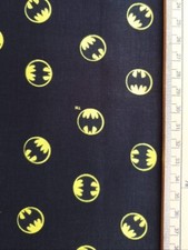Batman logo fabric UK fat