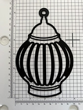 LARGE  LANTERN /  BIRD CAGE  SHAPE CUTTING DIE  ....