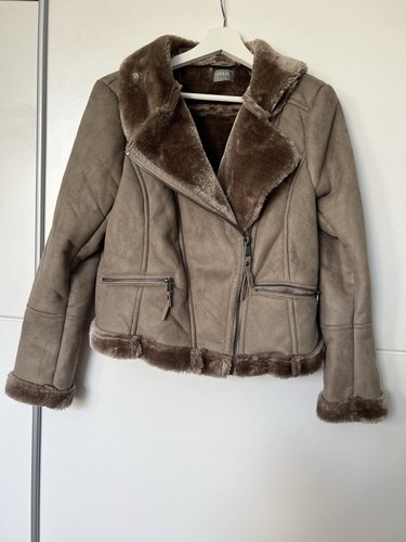 Oasis shearling coat size - , l