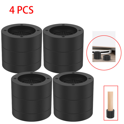 Pcs bed chair round risers - 4,