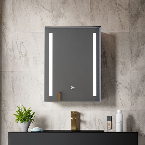 Bathroom led mirror cabinet - led,
