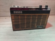 Vintage Decca Festival PR 201 Transistor Radio Rare Working But See Description