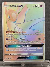 Pokemon Latios GX Rainbow Rare