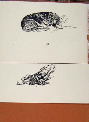 Original old vintage print - original,