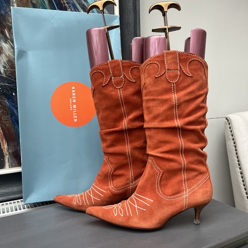 Karen millen western boots - karen,