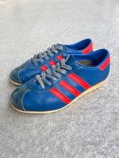 1980s Vintage Adidas Paris Trainers City Series Shoes Dublin Oslo Malmo