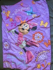 Disney Minnie's Fluttery Friends 2 Piece Toddler Bedding Set Pillowcase & Quilt 