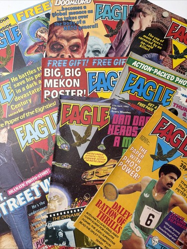 Vintage eagle comics - 9,