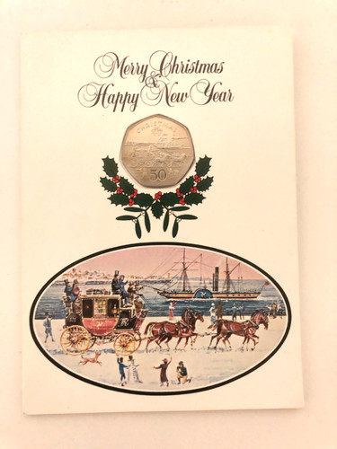 Isle man 50p 1980 christmas - isle,