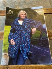 King Cole Lady's Coat & Tunic Knitting Pattern Aero 34-48" 2993