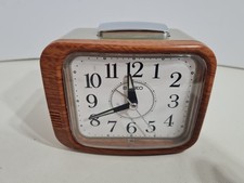 Vintage Seiko Alarm Clock - Tested & Working