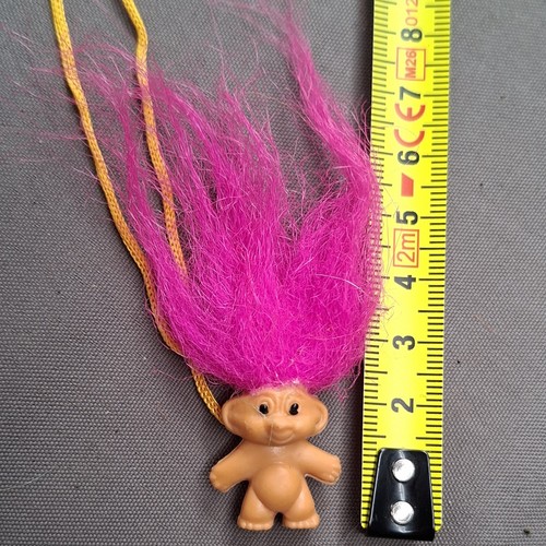 Troll pink doll figure - troll,