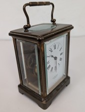 Antique Carriage Clock By H W Bedford 67 Regent Street London