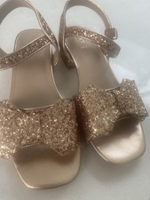 Next Girls Rose Gold Glitter