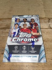 Sealed Topps Chrome UCC Hobby Box 24/25