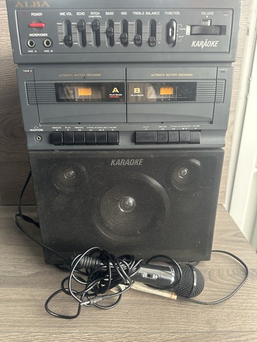 Alba portable stereo - portable, karaoke