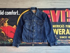 Vintage Levi’s Type III Big E Denim Jacket 350 Macau Factory 1970s Rare
