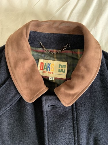 Daks navy men wool coat - men’s,
