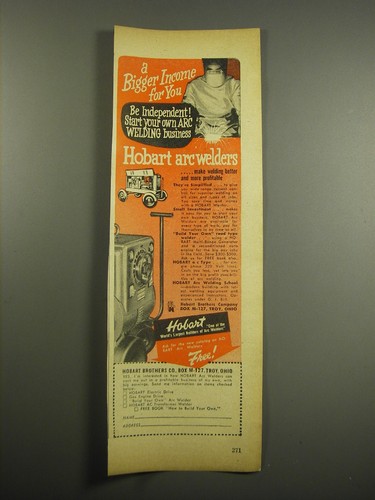 1947 hobart arc welders - 1947,