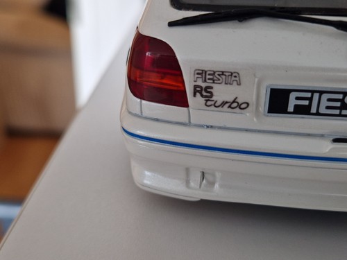 Scale ford fiesta rs - 1:18,