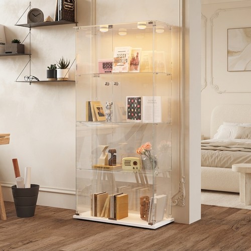 Display cabinet with glass - with,