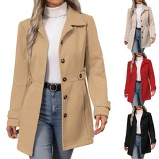 Women Coats Jackets Slim Fit