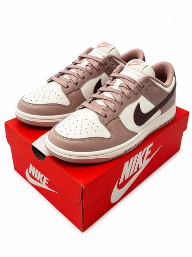 Nike dunk low - sail, plum