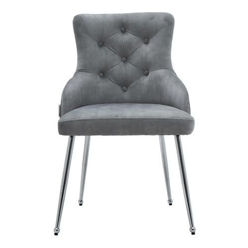 Dining chair velvet - chair, padded