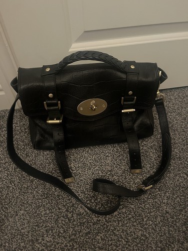 Mulberry alexa black - black, leather