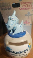 Dino Mates Money Jars, "Monicadactyl", Everyone Can Be A Saveasaurus