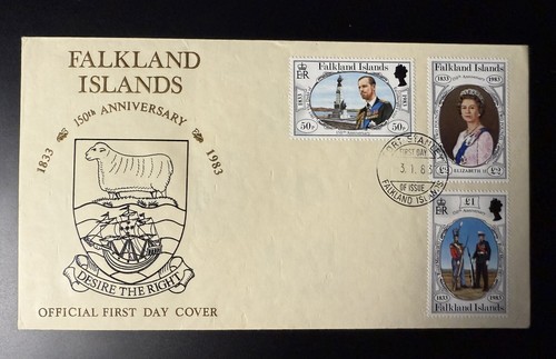 Fdc 1983 falkland islands - 1983,