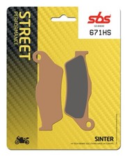 SBS 671HS Brake Pads Anterior Sinter Yamaha XT Z Tenere 660 2008-2015