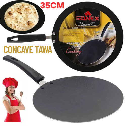 Non stick concave tawa tava - non,