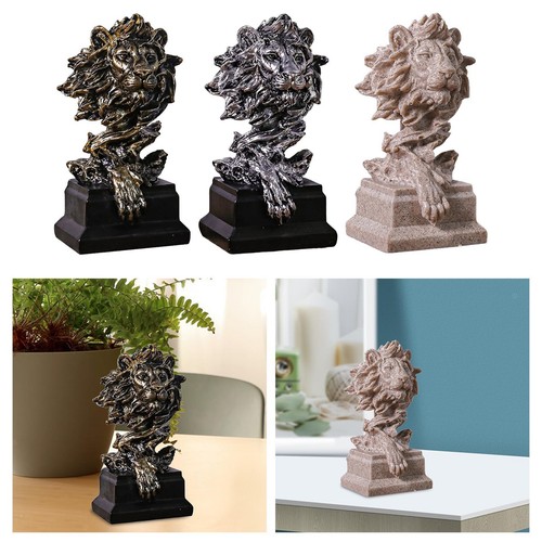 Lion head statue - head,